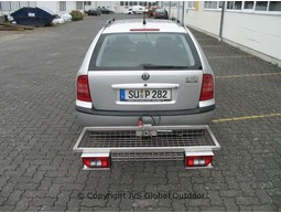 Hecklastentr&auml;ger / Wildtr&auml;ger mit Beleuchtungsset