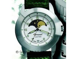 Ansitzuhr Lumi-Time Mondphase weiss 2227B