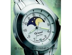 Ansitzuhr Lumi-Time Mondphase weiss 2227D
