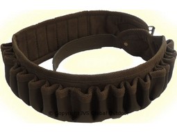 Patroneng&uuml;rtel  Canvas / Leder