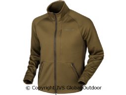Borr Hybrid Fleecejacke Dark olive/Willow green