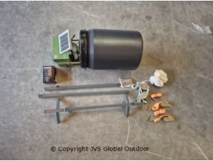 Komplettpaket Futterautomat mit solar