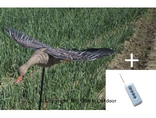 Realistischer Gänseflapper für mehr Bewegung im Lockbild