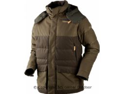 Expedition Daunenjacke  Hunting green/Shadow brown