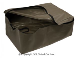 Game bag with zip-top Art Green 376