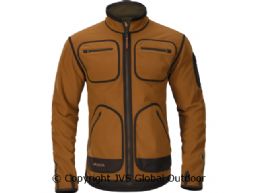 Kamko 10. Jubiläum Fleecejacke Rustique clay/Hunting green