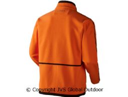 Kamko Fleecejacke Hunting green/Orange blaze