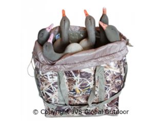 Aufbewahrung für 6 Ganzkörpertaschen mit 6 Fächern von 0–32