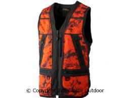 Lynx Safety Weste AXIS MSP® Orange Blaze/Shadow brown