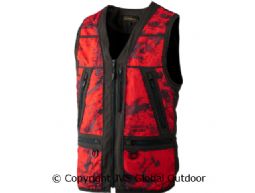 Lynx Safety Weste AXIS MSP® Red Blaze/Shadow brown