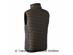 Moor Wattierte Weste mit softshell