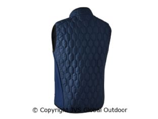 Mossdale Quilted Waistcoat Dress Blues 785