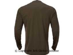 Mountain Hunter Langarmshirt Hunting green/Shadow brown