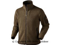 Norja Strickjacke Warm olive melange