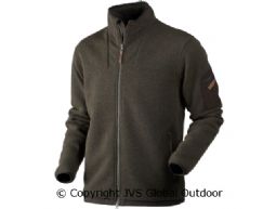 Norja HSP Strickjacke Warm olive melange