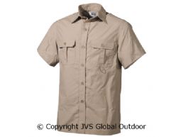 Outdoor Hemd, kurzarm, khaki