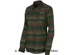 Pajala Lady Bluse Rosin green check