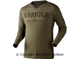 Pro Hunter Langarmshirt Lake green/Shadow brown
