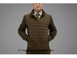 Retrieve Insulated Strickjacke Dark warm olive