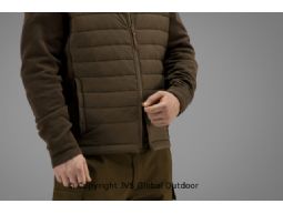 Retrieve Insulated Strickjacke Dark warm olive