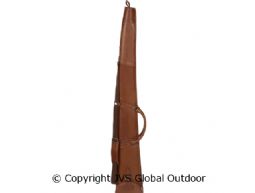 Retrieve Flintenfutteral aus Leder Cognac - 135 cm