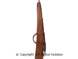 Retrieve Flintenfutteral aus Leder Cognac - 135 cm