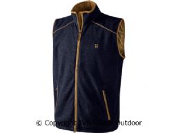 Sandhem Fleeceweste Dark navy melange