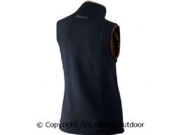 Sandhem Lady Fleeceweste Dark navy melange