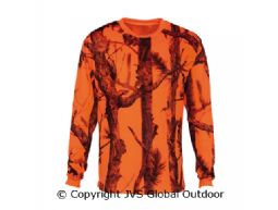 T-SHIRT ML HUNTING FLUO SIGNAL ORANGE